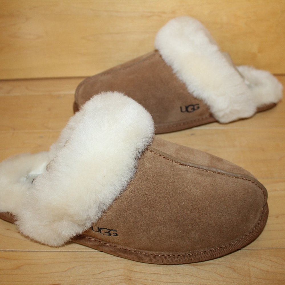 NIB UGG SCUFFETTE II WOMEN'S SUEDE‎ SLIPPERS